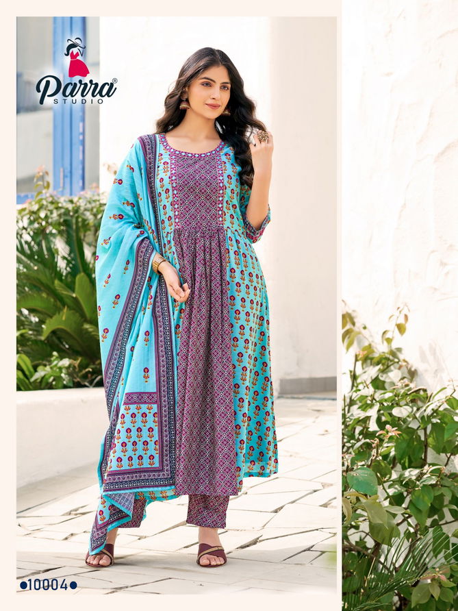 Paradise By Parra Designer Printed Kurti With Bottom Dupatta Wholesale Price In Surat
